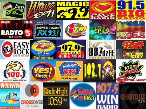 Online radio stations from Philippines, AM/FM portal.
